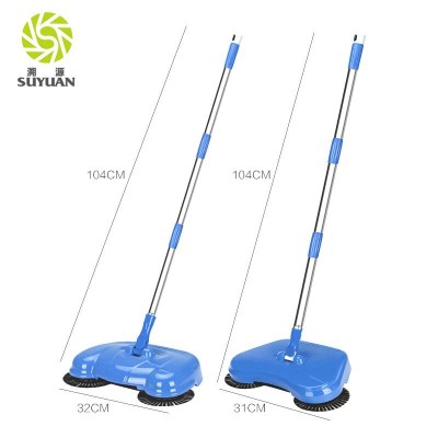 Cleaner Road Brush Street Roller Brushes Household Spin Broom Magic Dust Floor Sweeper