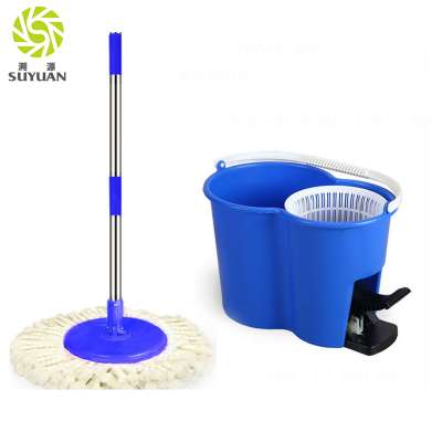 Professional double mop bucket microfiber magic easy 360 mop with wringer made in china