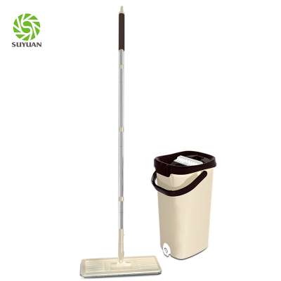 2020 New arrival SUYUAN House Cleaning Flat Mop with 2 refill Mop cleaning